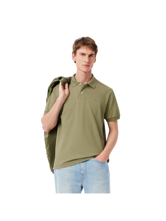 Lacoste Lacoste T-shirt 15280948674895 Verde Regular Fit