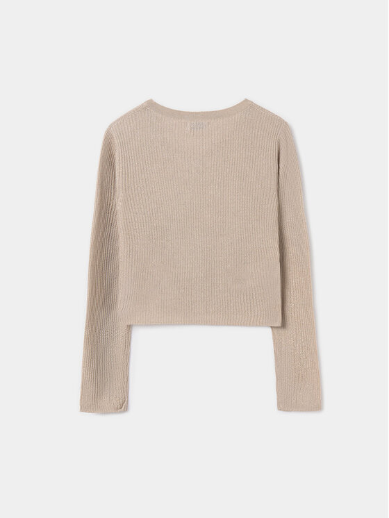 Mayoral Mayoral Ζακέτα 6338 Μπεζ Regular Fit