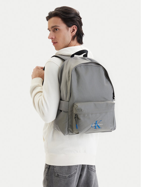 Calvin Klein Rucsac Bold Round Backpack LV04D3114G Gri