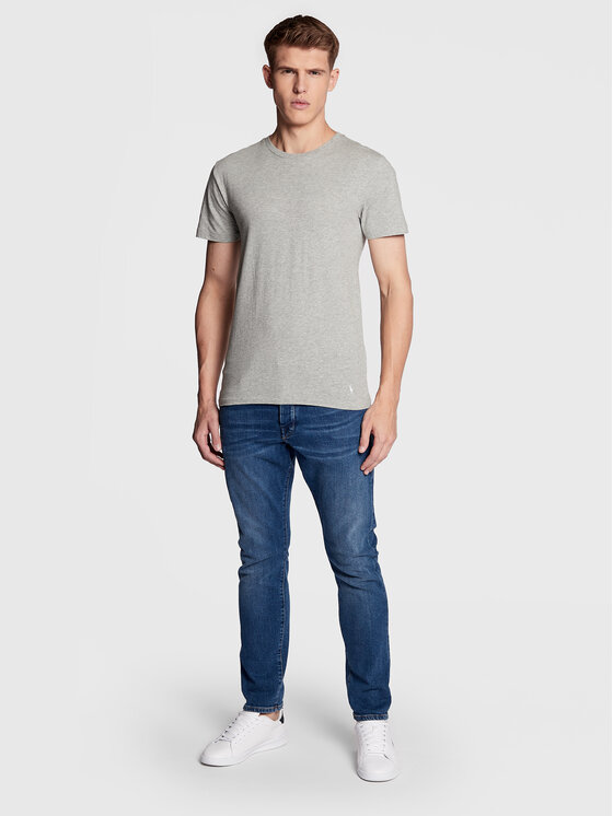 Polo Ralph Lauren Polo Ralph Lauren 3-dílná sada T-shirts 714830304016 Šedá Regular Fit