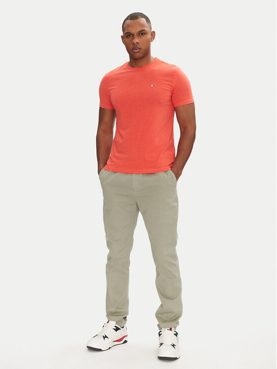 Tommy Jeans Tommy Jeans Joggery Austin DM0DM20283 Zielony Slim Fit