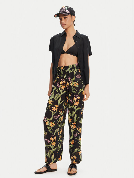 Roxy Roxy Riidest püksid Along The Beach ERJX603439 Must Regular Fit