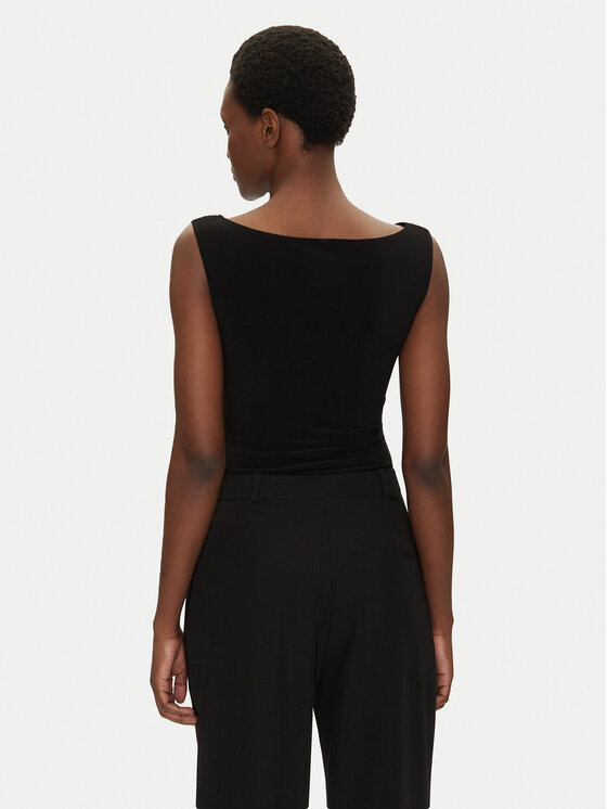 NORMA KAMALI NORMA KAMALI Body KK424XPLH35001 Fekete Slim Fit