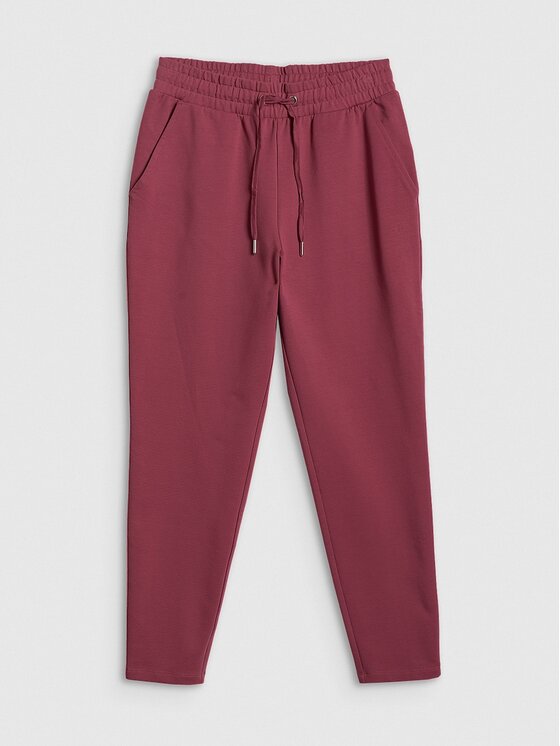 4F 4F Teplákové kalhoty 4FRSS26TTROF1851-60S Červená Slim Fit