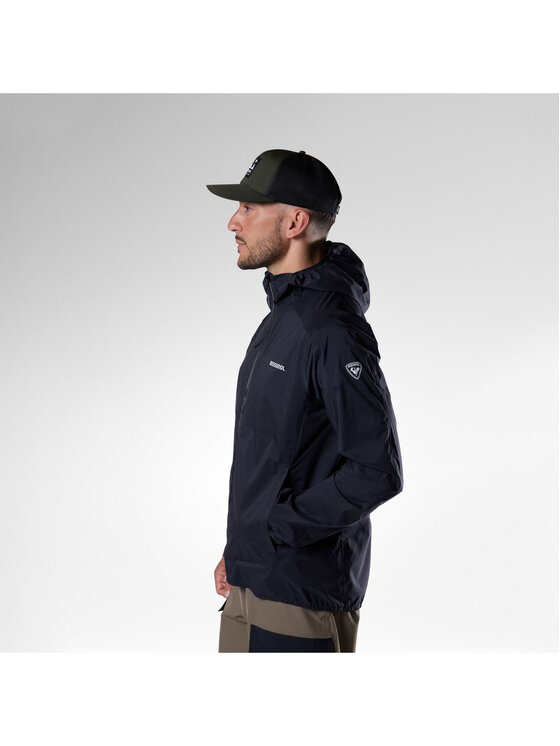 Rossignol Rossignol Kurtka przeciwdeszczowa M Rainproof 2.5L Shell Jkt Czarny Regular Fit