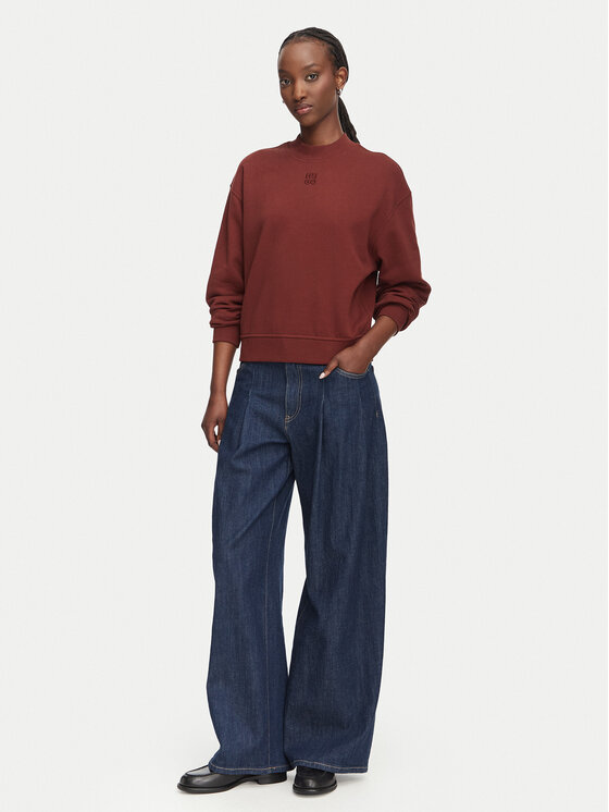 HUGO HUGO Felpa Daxandria 50527463 Nero Regular Fit