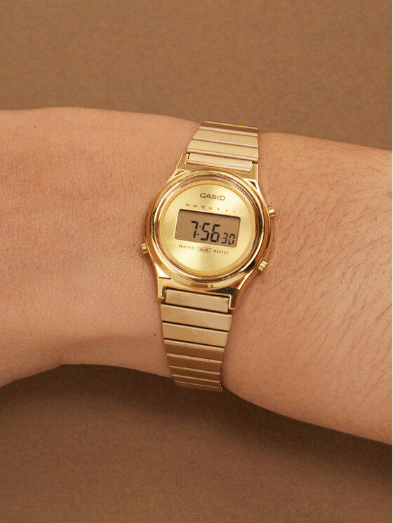 Casio Casio Ρολόι Vintage LA700WEG-9AEF Χρυσό