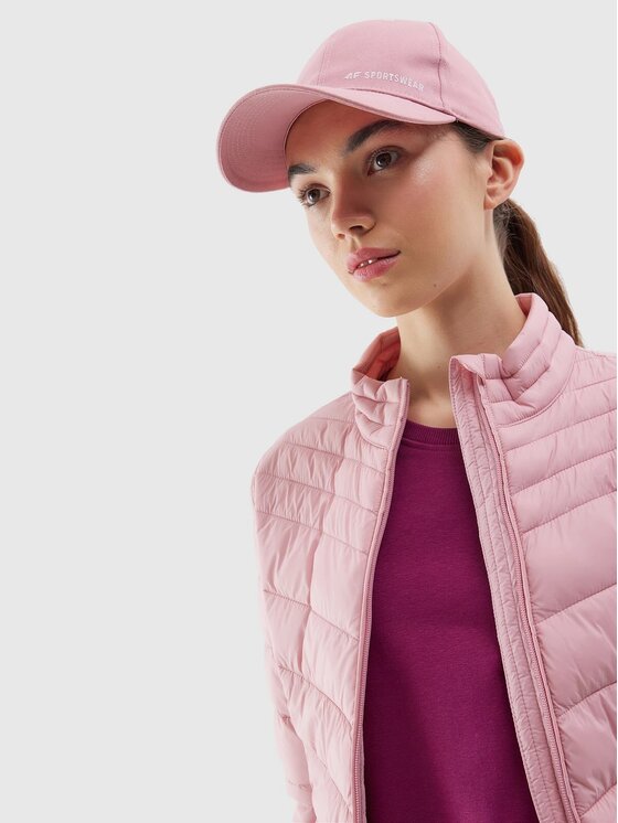 4F 4F Giubbotto piumino 4FWSS24TDJAF350-56S Rosa Regular Fit