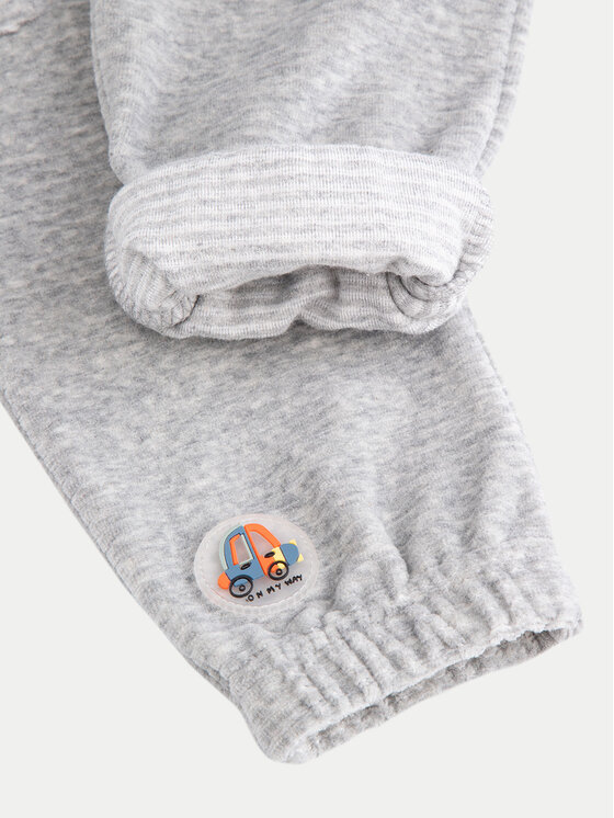 Coccodrillo Coccodrillo Долнище анцуг ZC4120101MBN Сив Regular Fit