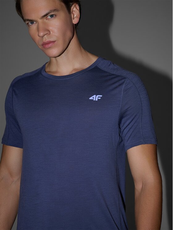 4F 4F Camicia 4FWAW25TFTSM1526-32S Blu Regular Fit