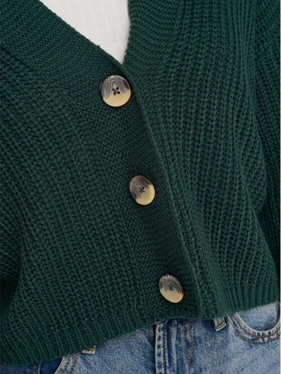 ONLY ONLY Kardigán 15211521 Zöld Regular Fit