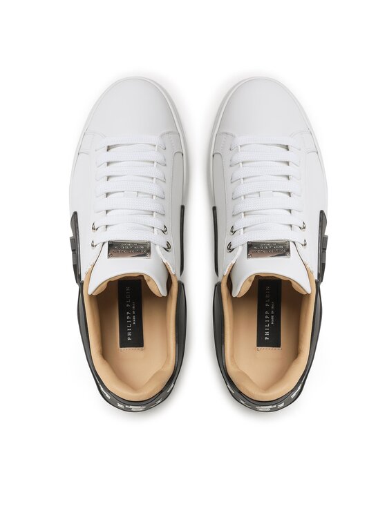 PHILIPP PLEIN PHILIPP PLEIN Sneakersy Hexagon FABS USC0263 PLE010N Bílá