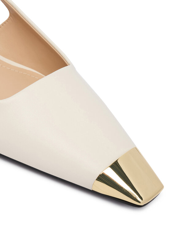 Furla Furla Czółenka Metal Slingback YM29FML X30000 CN 1704S Kremowy