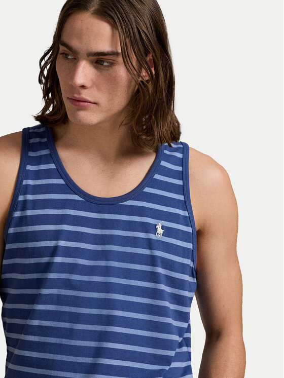 Polo Ralph Lauren Polo Ralph Lauren Tank top 710970699002 Modrá Classic Fit