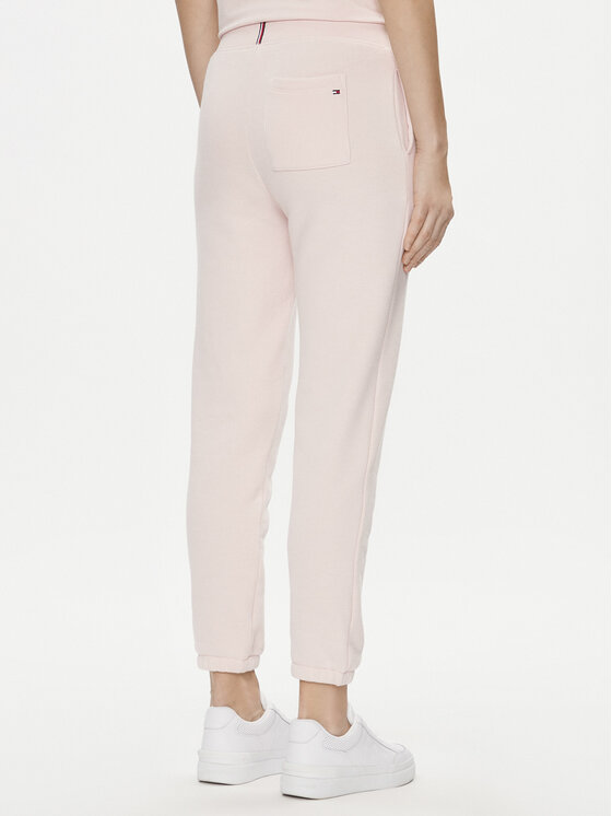 Tommy Hilfiger Tommy Hilfiger Teplákové kalhoty 1985 WW0WW38690 Růžová Tapered Fit