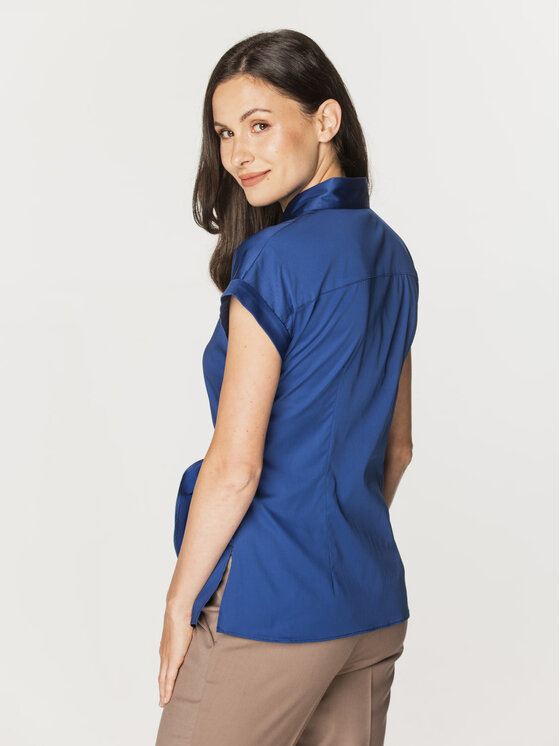 Willsoor Willsoor Koszula 61364 Niebieski Regular Fit