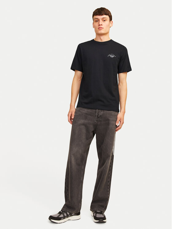 Jack & Jones Jack & Jones T-shirt Erris 12256799 Nero Standard Fit