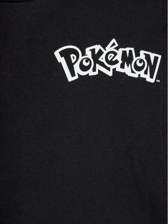 United Colors Of Benetton United Colors Of Benetton Majica POKEMON 3VR5C10GT Crna Regular Fit