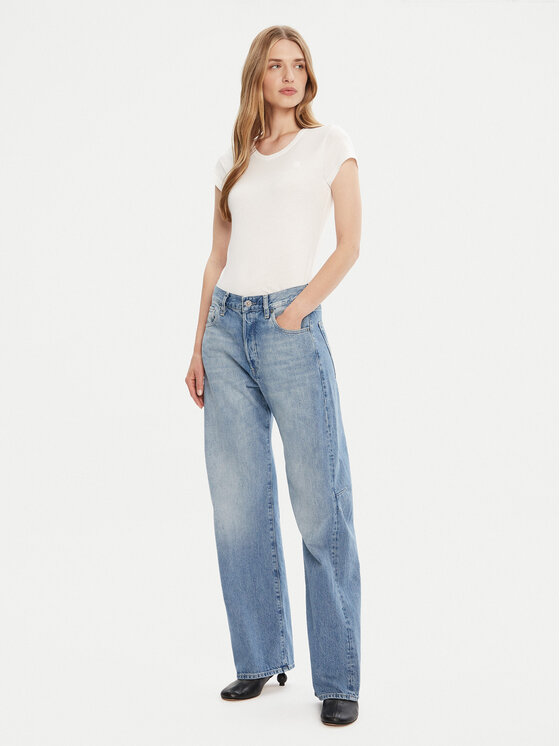 G-Star Raw G-Star Raw Дънки Bowey 3D D25372-E266 Син Boyfriend Fit