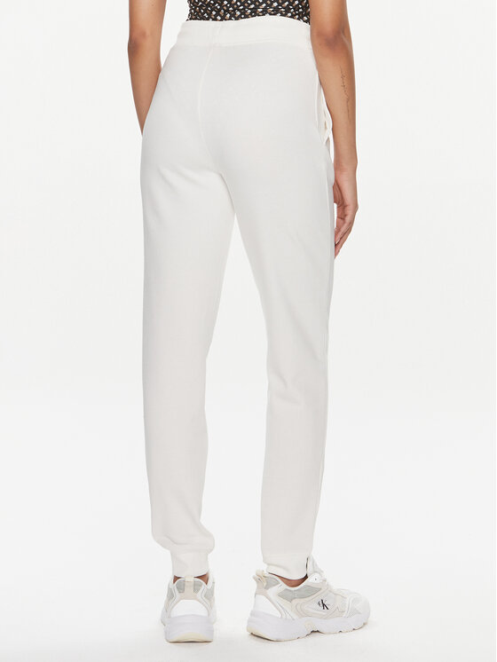 HUGO Hugo Teplákové nohavice Nelfinia 50522417 Biela Regular Fit