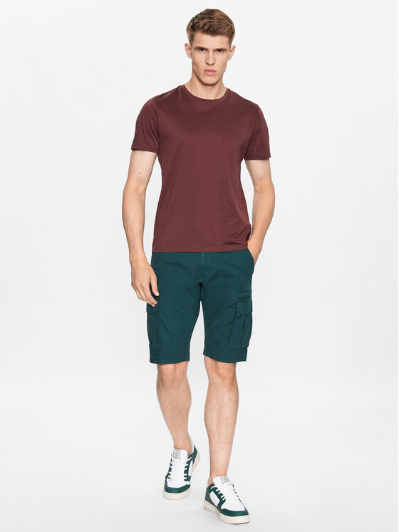 s.Oliver Stoffshorts 2128986 Grün Relaxed Fit | Modivo.de 