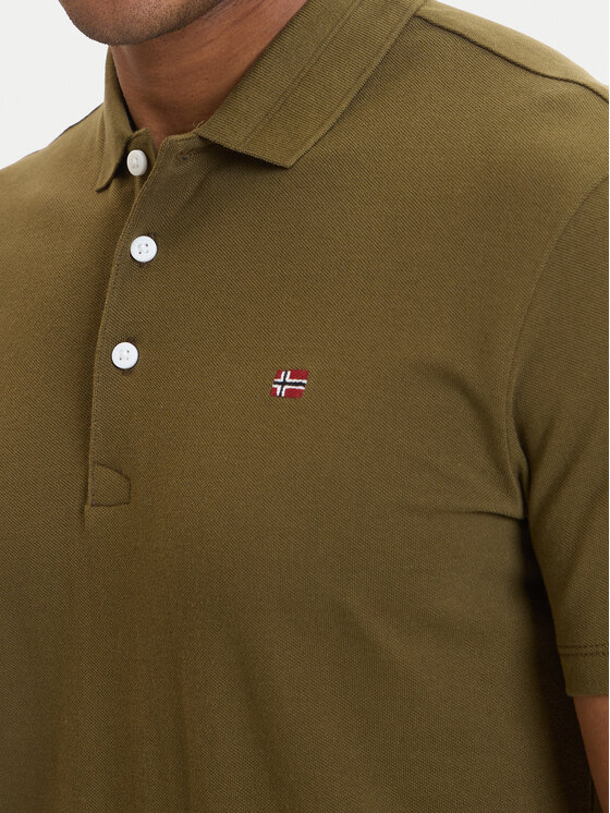 Napapijri Napapijri Polo Ealis NP0A4H8B Verde Regular Fit