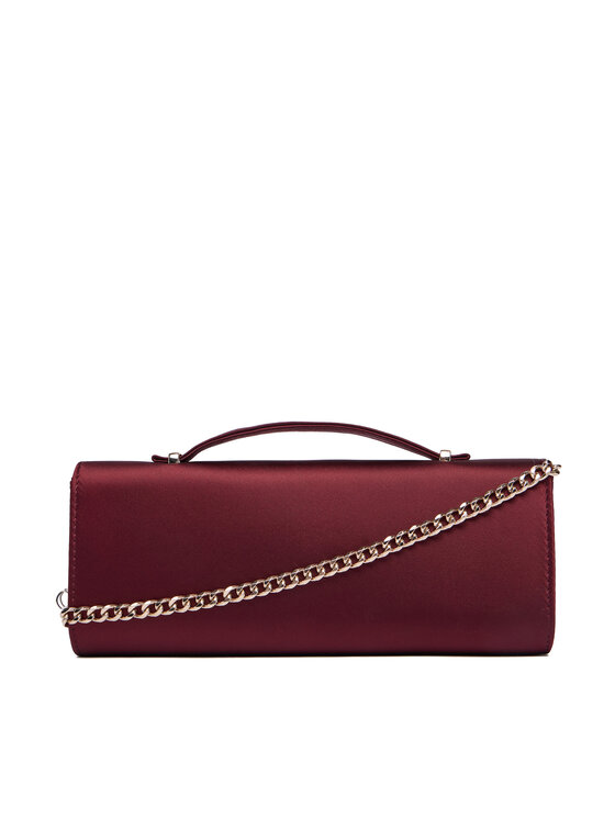 Guess Guess Geantă Zalina Mini HWSE93 50720 Vișiniu