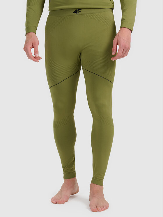 4F 4F Bielizna termoaktywna dolna APRES SKI Khaki