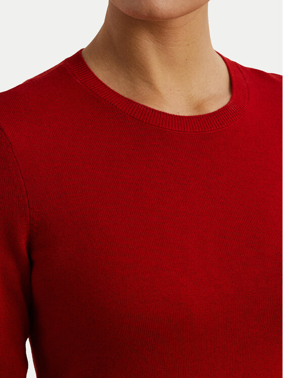 LAUREN RALPH LAUREN LAUREN RALPH LAUREN Sweter 200919114016 Czerwony Slim Fit