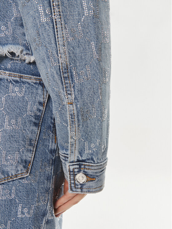 Liu Jo Liu Jo Džinsinė striukė UA4096 D4854 Mėlyna Regular Fit