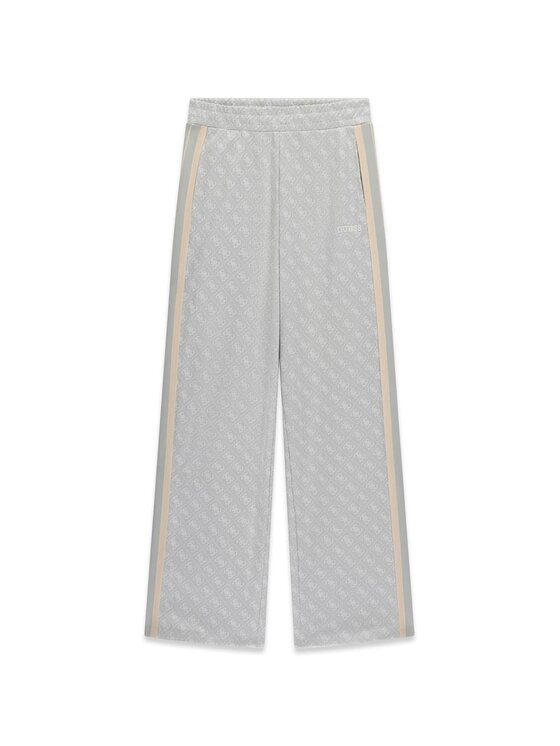 Guess Guess Spodnie materiałowe 181485 Szary Classic Fit