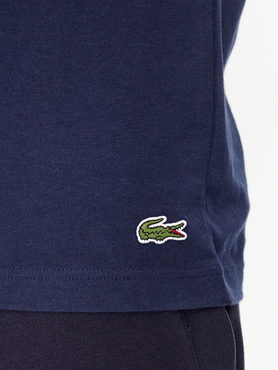 Lacoste Lacoste T-krekls TH1285 Tumši zils Regular Fit