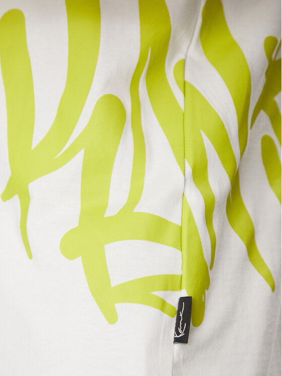 Karl Kani Karl Kani Tricou Signature Tag 60300330 Alb Regular Fit