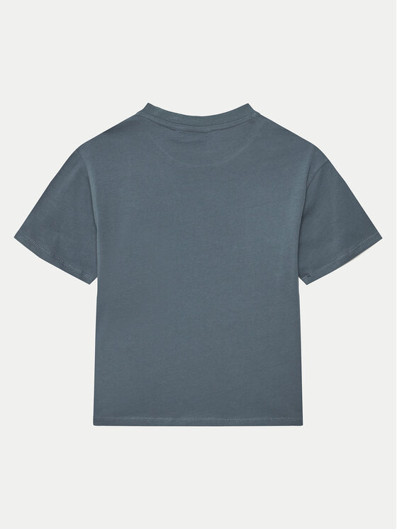 Napapijri Napapijri T-Shirt S-Sella NP0A4IGX S Niebieski Regular Fit
