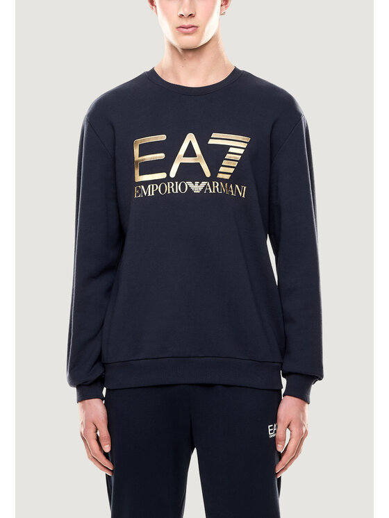 EA7 Emporio Armani EA7 Emporio Armani Felpa 7M001191 AF17787 Blu Casual Fit
