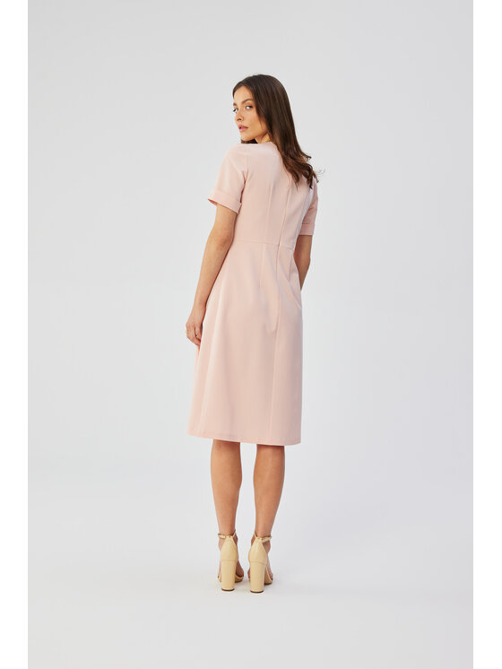 Stylove Stylove Večerní šaty S361 Růžová Comfortable Fit