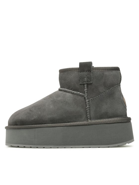 EMU Australia EMU Australia Śniegowce Foy Flatform Micro W13073 Szary