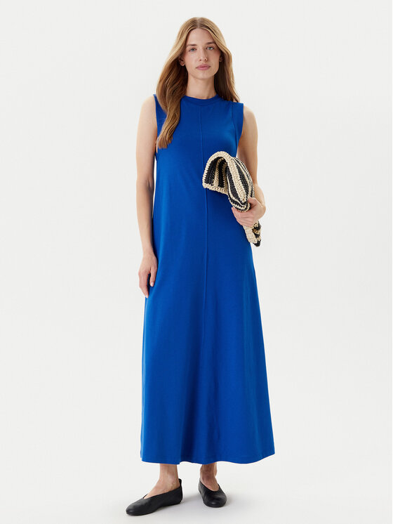 United Colors Of Benetton United Colors Of Benetton Igapäevane kleit 3BL0DV01R Sinine Regular Fit