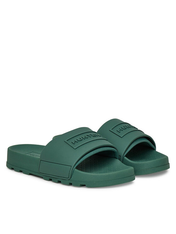 Hunter Hunter Klapki HFRU0006251 Zielony