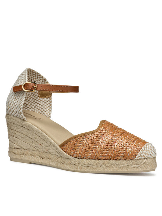 Geox Geox Espadrile D Gelsa Low D55NGE 02MLM C5006 Rjava