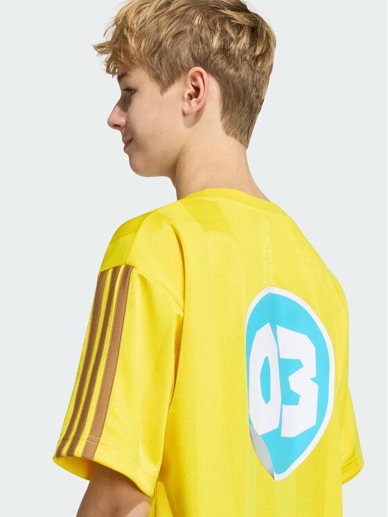 adidas adidas T-Shirt 165398 Żółty Regular Fit