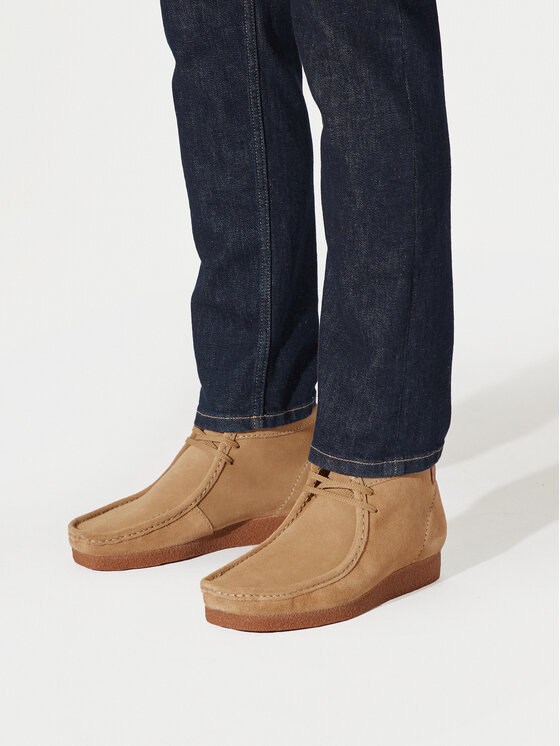 Clarks Clarks Auliniai batai Shacre Boot 26159438 Smėlio