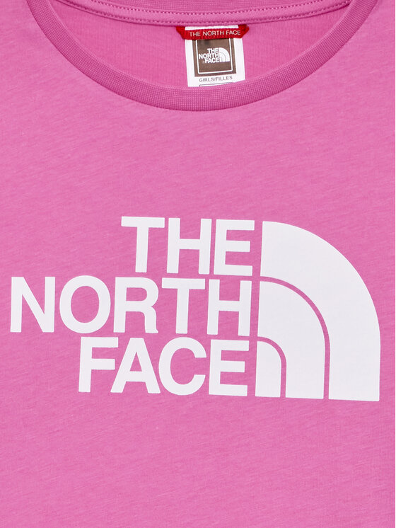 The North Face The North Face Тишърт Crop Easy NF0A83EU Розов Regular Fit