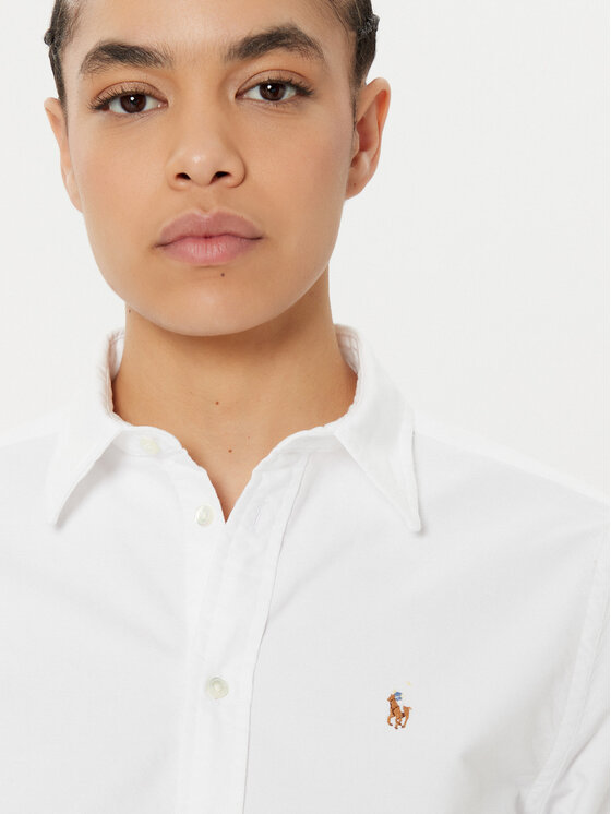 Polo Ralph Lauren Polo Ralph Lauren Srajca 211970736001 Bela Relaxed Fit