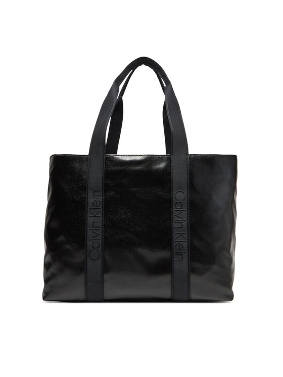 Calvin Klein Calvin Klein Kabelka Ultralight Water Repellent Tote LV04F3211G Černá