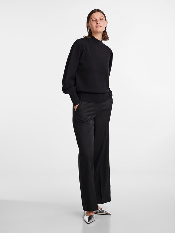 YAS YAS Поло 26030697 Черен Regular Fit