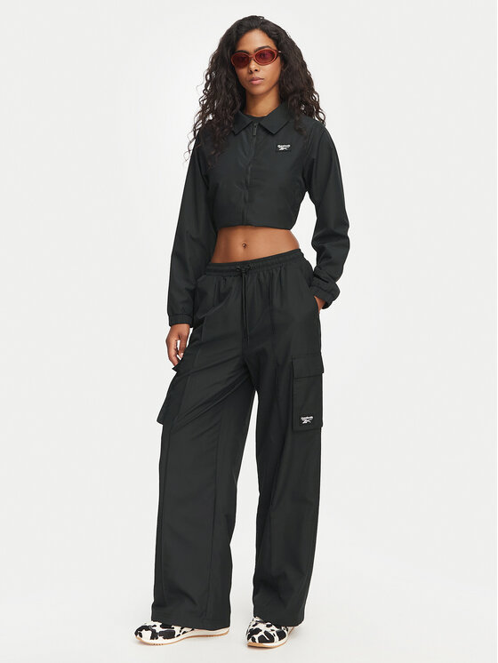 Reebok Reebok Долнище анцуг Zosia RK25704CCW Черен Regular Fit