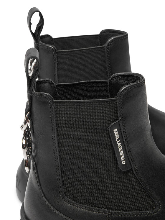 KARL LAGERFELD KARL LAGERFELD Chelsea cipele KL43534 Crna