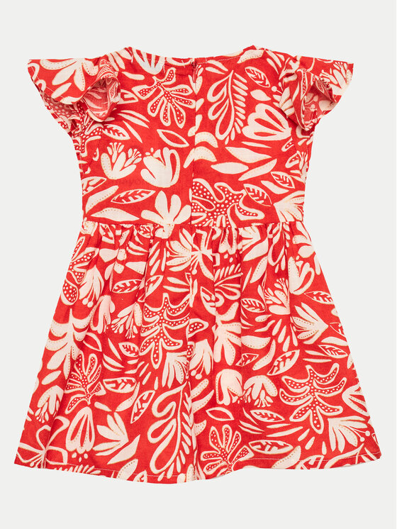 Mayoral Mayoral Sommerkleid 3923 Rot Regular Fit