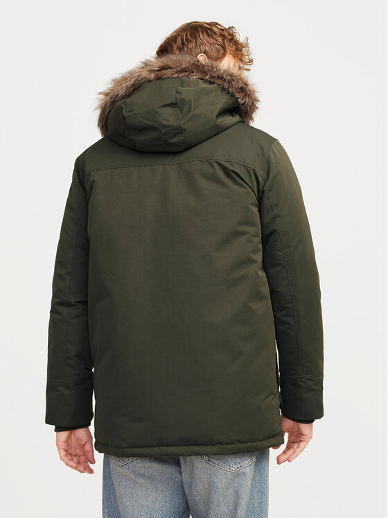 Jack&Jones Jack&Jones Striukė Construct 12258406 Žalia Regular Fit
